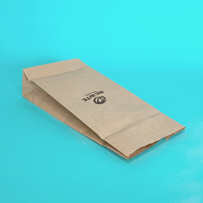 Customised Printed Brown Paper Bags - 215x90x385mm - Sample