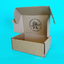 Customised Printed Brown Postal Boxes - 222x150x88mm