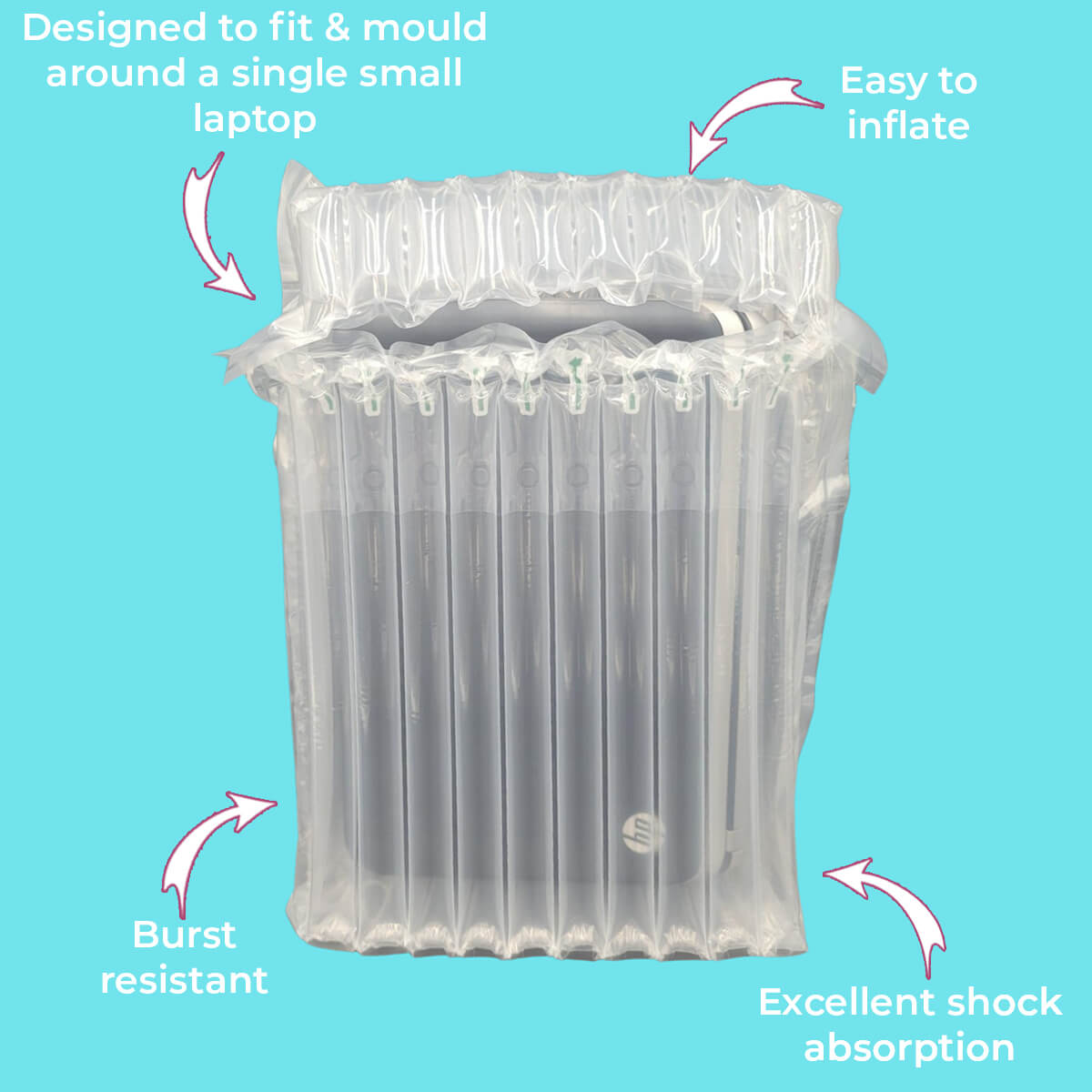 Small Laptop Inflatable Air Packaging