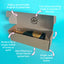 Customised Printed Brown Postal Boxes - 340x110x110mm