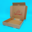 Customised Printed Brown 9 Inch Pizza Boxes - 229x229x38mm