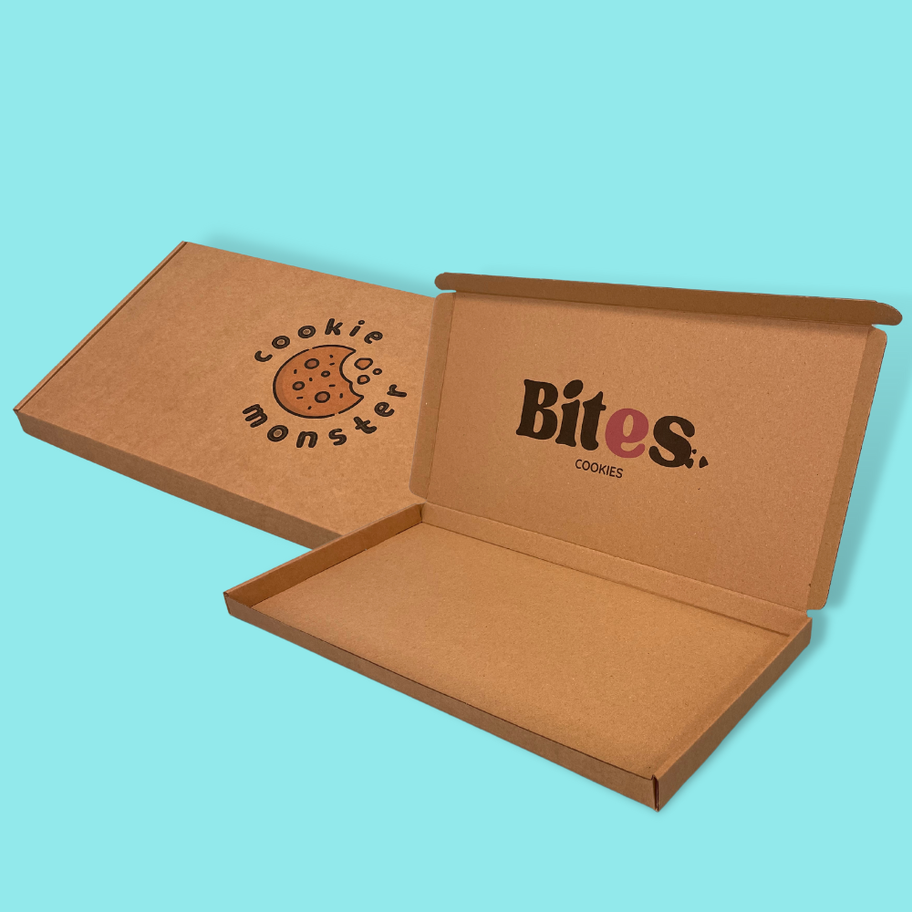 Customised Printed Brown Postal Boxes - 430x219x23mm