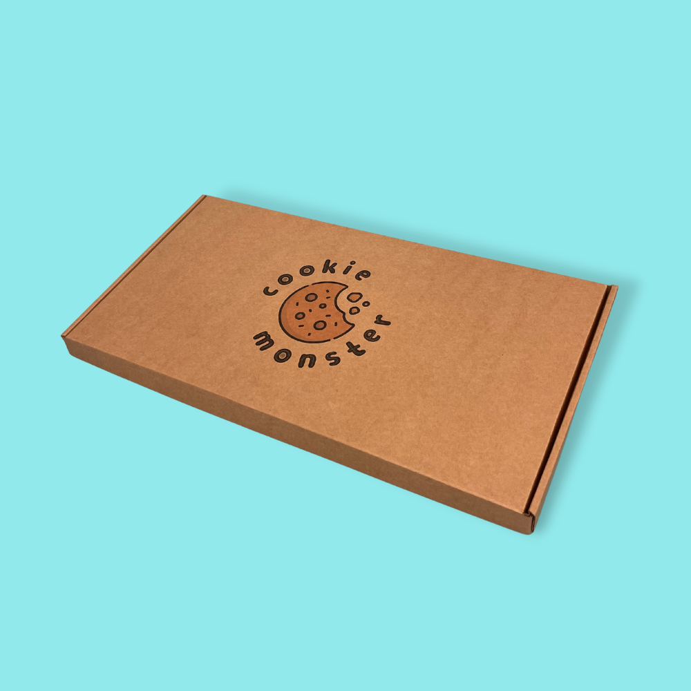 Customised Printed Brown Postal Boxes - 430x219x23mm