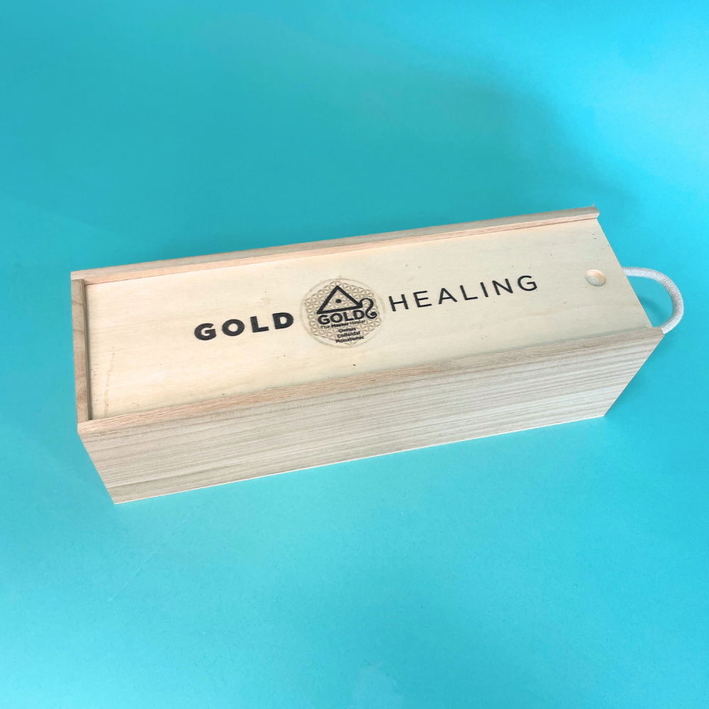 Customised Printed Wooden Bottle Boxes - 335x95x95mm - Sample