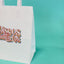 Customised Printed White Tape Handle Paper Carrier Bags - 305x127x406mm - Sample