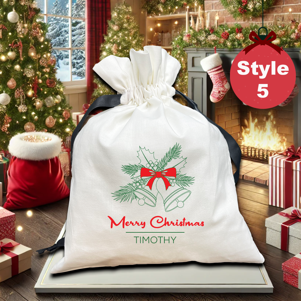 Personalised Bespoke Santa Gift Sack Unique Gift Idea