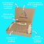 Customised Printed Brown Telescopic Boxes - 301x213x45mm - Sample