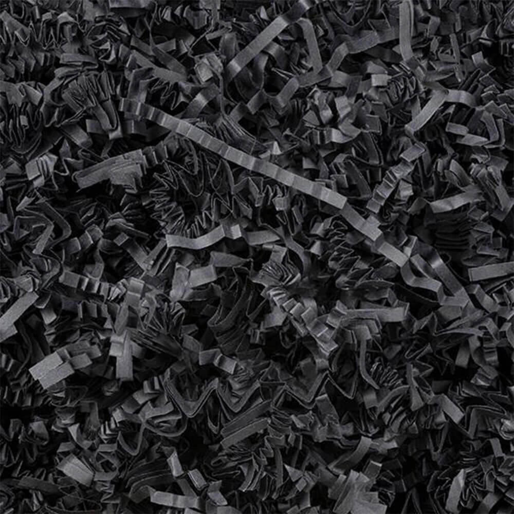 Black ZigZag Shredded Paper